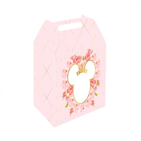 Caja sorpresa grande minnie gold - 10 unidades