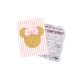 Tarjetas de invitacion minnie gold - 10 unidades