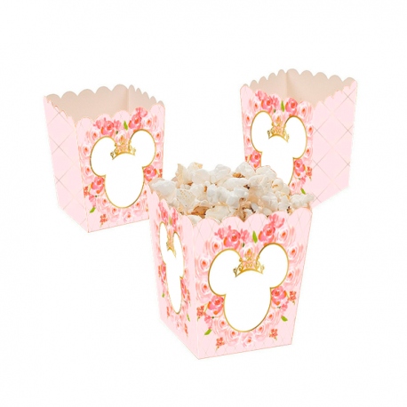 Caja canchita de Minnie Mouse Gold