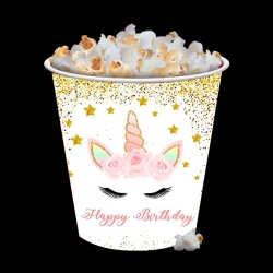 Balde de canchita Unicornio