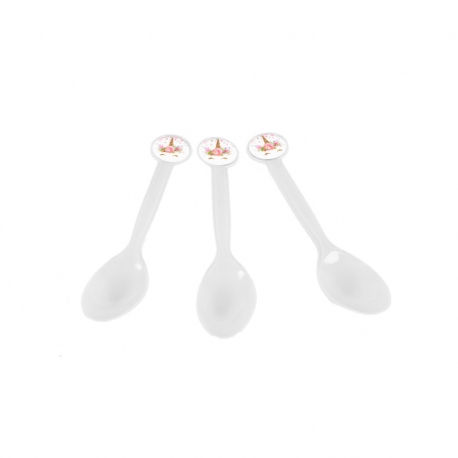 Cucharitas decoradas Unicornio