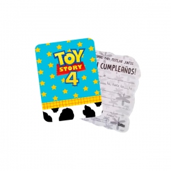 10 invitaciones Toy Story