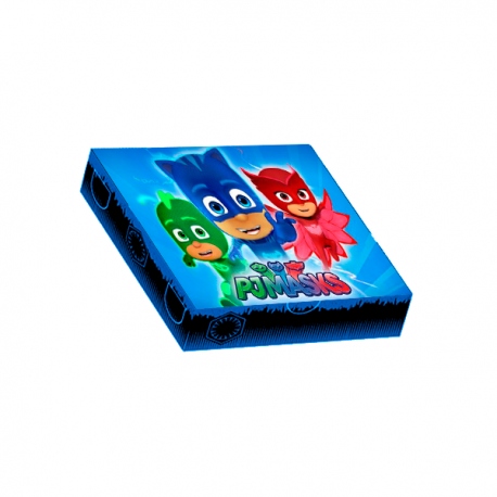 Caja torta pj masks 