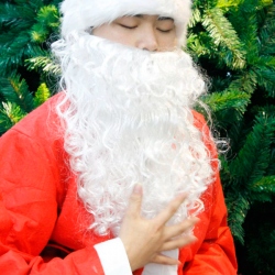 Barba navideña Papa Noel