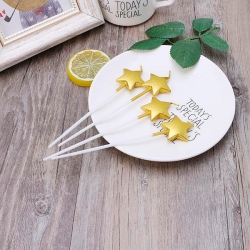 Vela topper decorativa de Estrellas