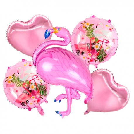 Globos bouquet de Flamingo