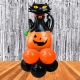 Pack de globos Calabaza y Gato Negro!