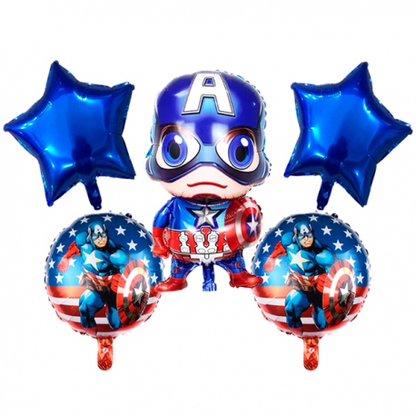 Bouquet de globos Capitan America