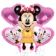 Bouquet de globos Minnie Coqueta