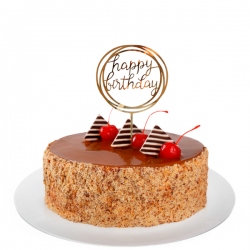 Cake Topper Happy Birthday Acrilico Mini – El Mundo de la Repostería