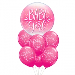 Bouquet de globos Baby Girl
