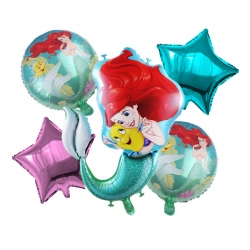 Bouquet de globos La Sirenita