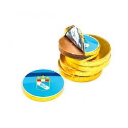 Sticker moneda chocolate de Sporting Cristal