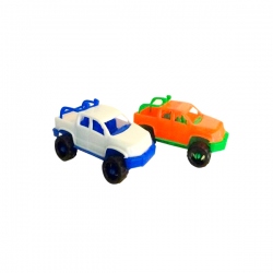 Mini carros de colores - 12 unidades