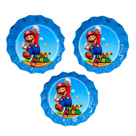 Banner de Cumpleaños Super Mario Bros!! - Adquierelo en Globos Yuli