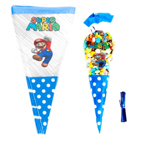 10 bolsas de dulces Super Mario