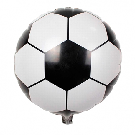 Globo pelota futbol colores n°18