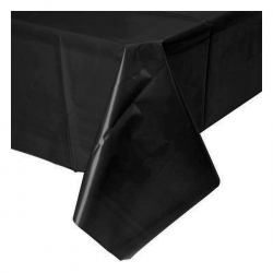 Mantel de mesa negro