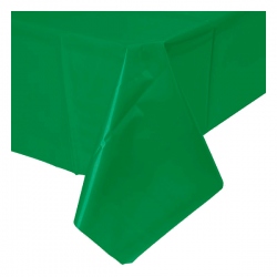 Mantel de mesa verde