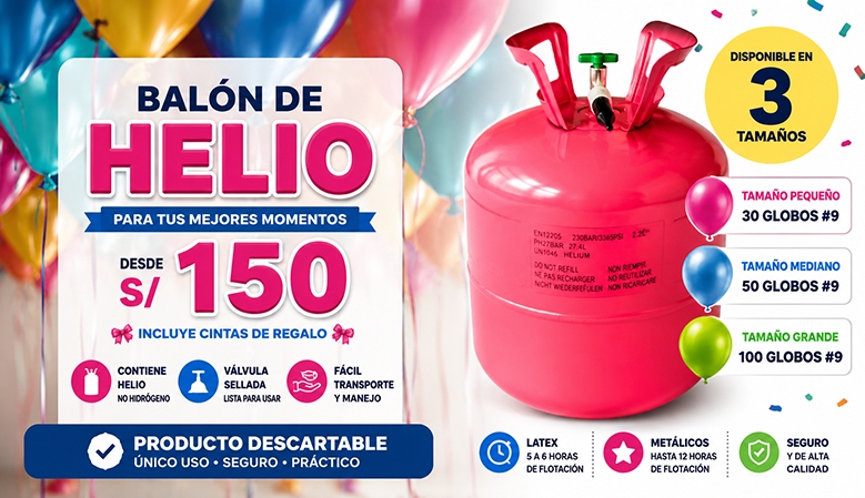 Balon Helio Oferta